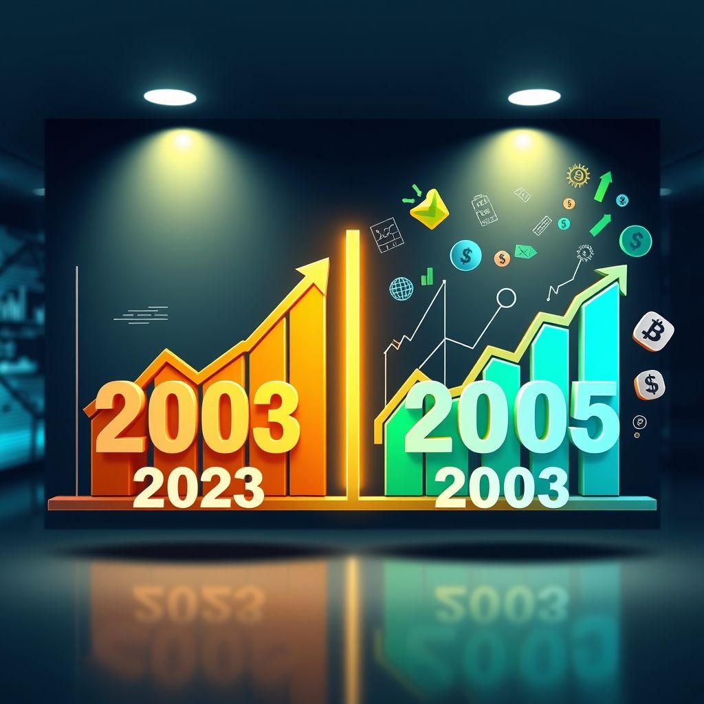 แนวโน้มเศรษฐกิจปี 2023 เมื่อเทียบกับ 2006